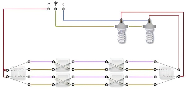 Как подключить проходной выключатель: пошаговая инструкция