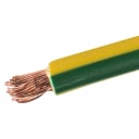 Провод Electraline ПуГВ 1x6 на отрез ГОСТ цвет желто-зеленый