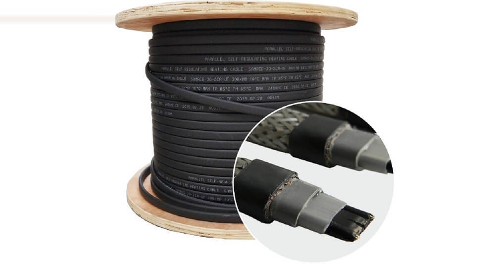 Греющий кабель в бухтах 180-300 м