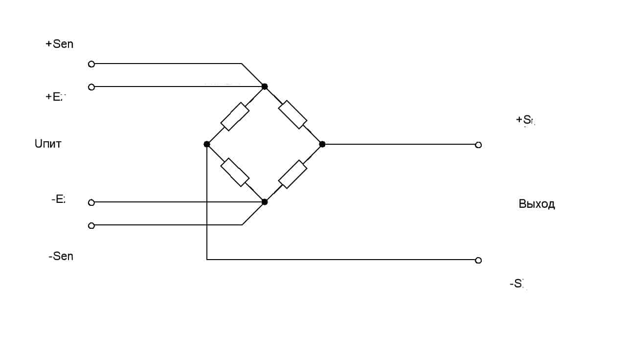 Шестипроводная схема с цепью обратной связи