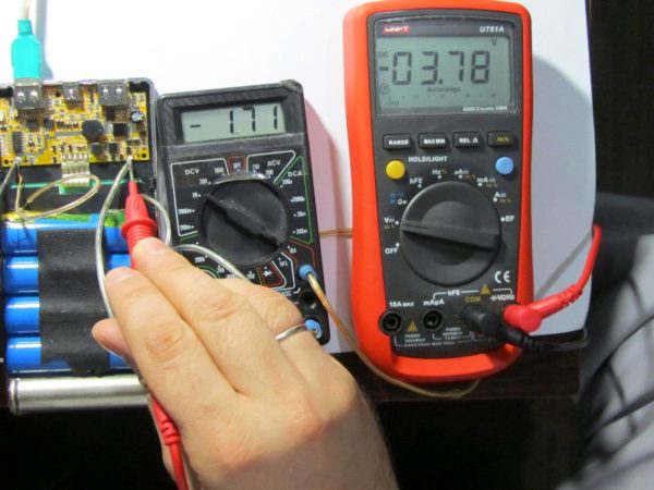 Как измерить аккумуляторную батарею, мультимер в измерении емкости аккумулятора