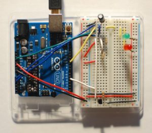 Arduino схема светодиоды