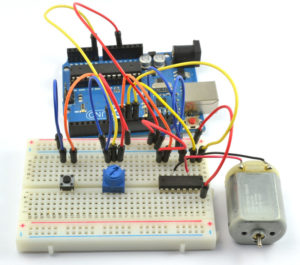 Arduino схема мотор