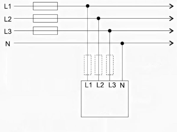 УЗИП для трехфазной сети TN-C