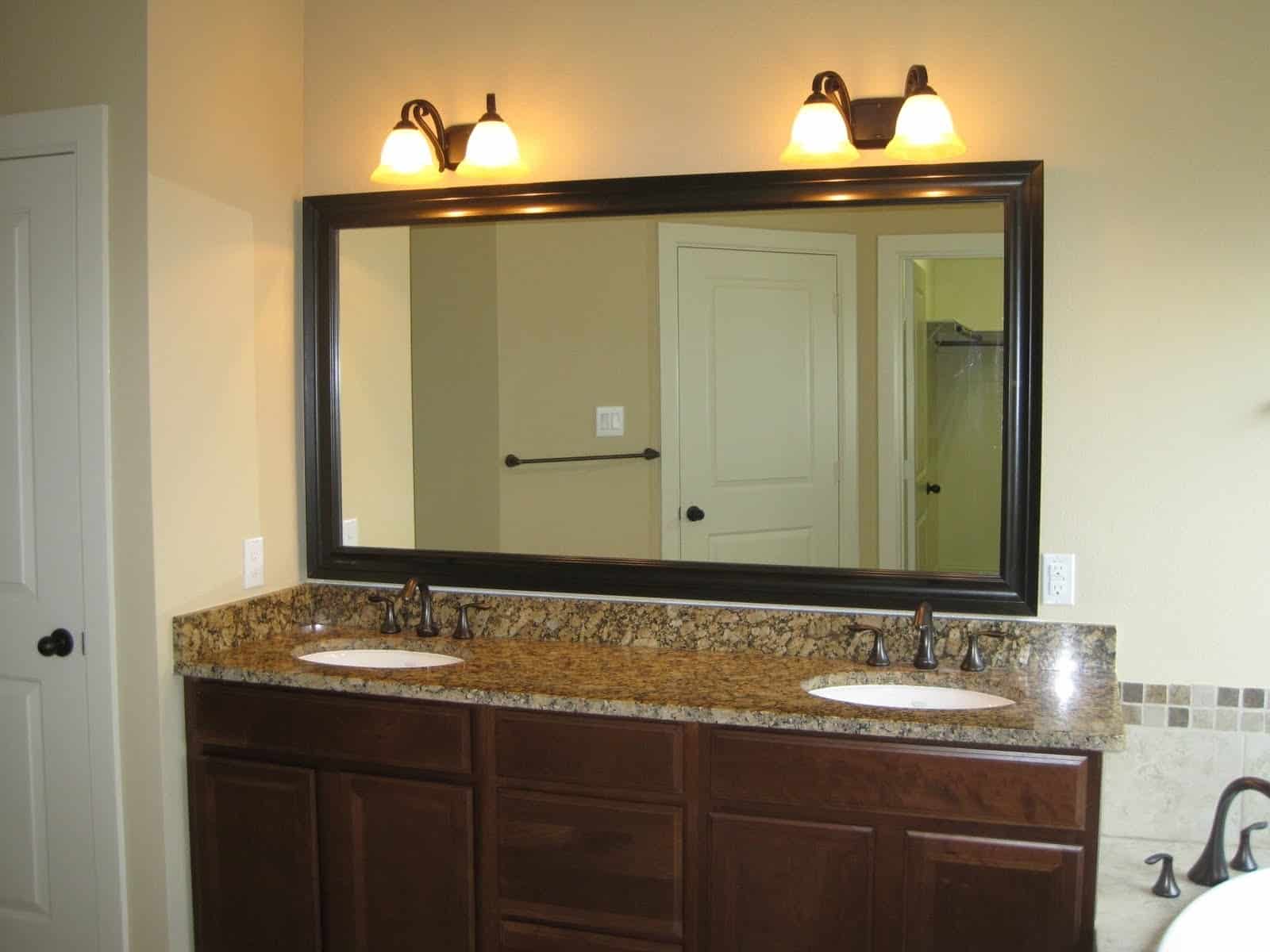 Подсветка зеркала в ванной комнате-2