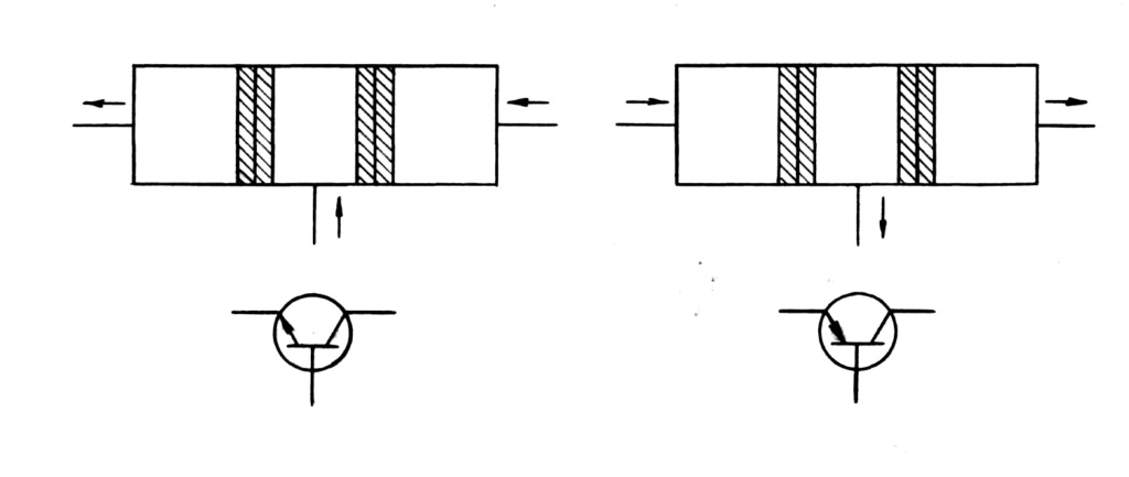 Биполярный транзистор на схеме