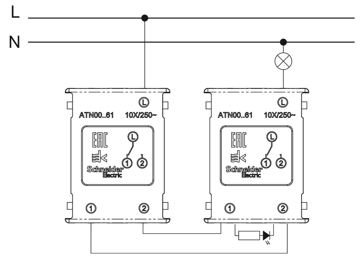 Схема подключения проходного выключателя: пошаговая инструкция