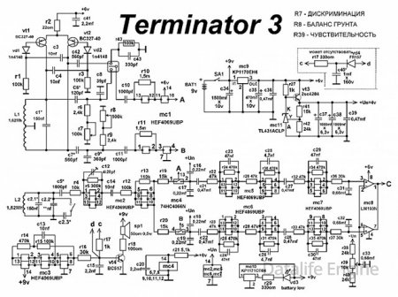 Металлоискатель Терминатор 3: Пошаговая инструкция